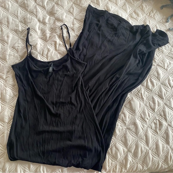 Skims soft lounge long slip dress - Picture 5 of 9